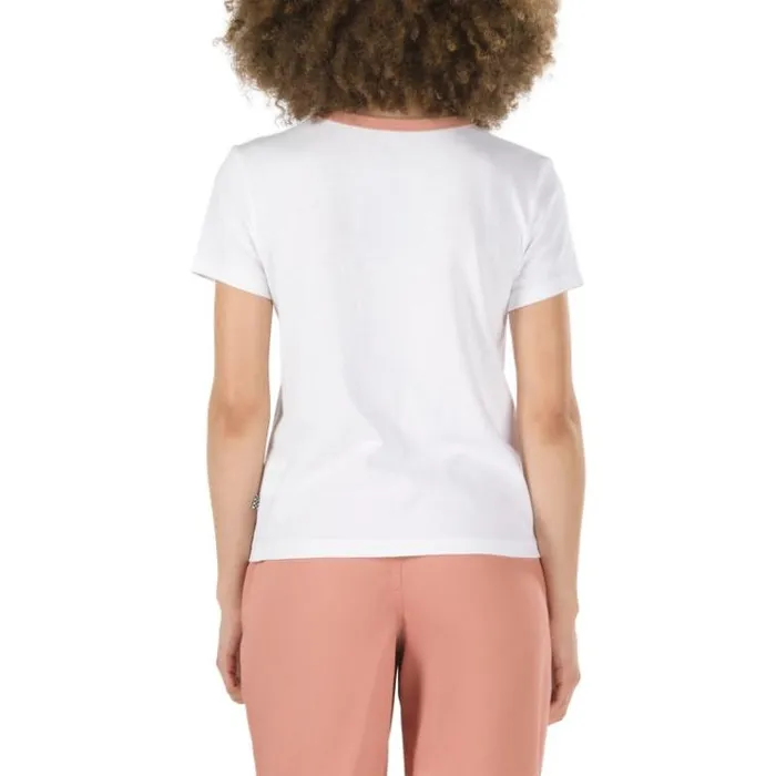 Vans Steevee Jon Baby Tee WhiteRose Dawn Womens TShirts and Tanks Vans Steevee Jon Baby Tee WhiteRose Dawn Womens TShirts and Tanks