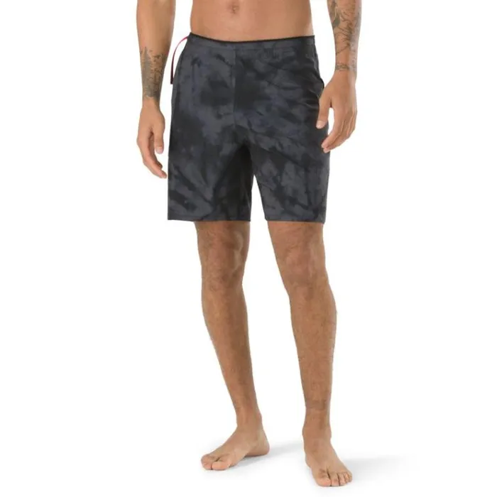 Vans Surf Trunk 18034 Standard Black Tie Dye Mens Shorts and Boardshorts Vans Surf Trunk 18034 Standard Black Tie Dye Mens Shorts and Boardshorts