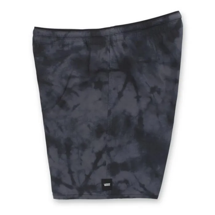 Vans Surf Trunk 18034 Standard Black Tie Dye Mens Shorts and Boardshorts Vans Surf Trunk 18034 Standard Black Tie Dye Mens Shorts and Boardshorts