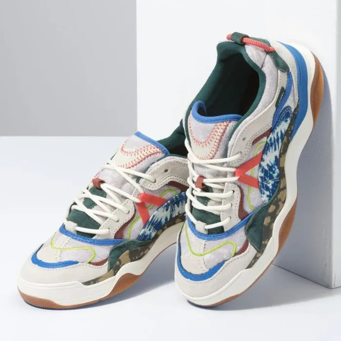 Vans TieDye Clash TieDye Clash Varix Wc Antique WhiteBistro Green Womens Classics Shoes Vans TieDye Clash TieDye Clash Varix Wc Antique WhiteBistro Green Womens Classics Shoes