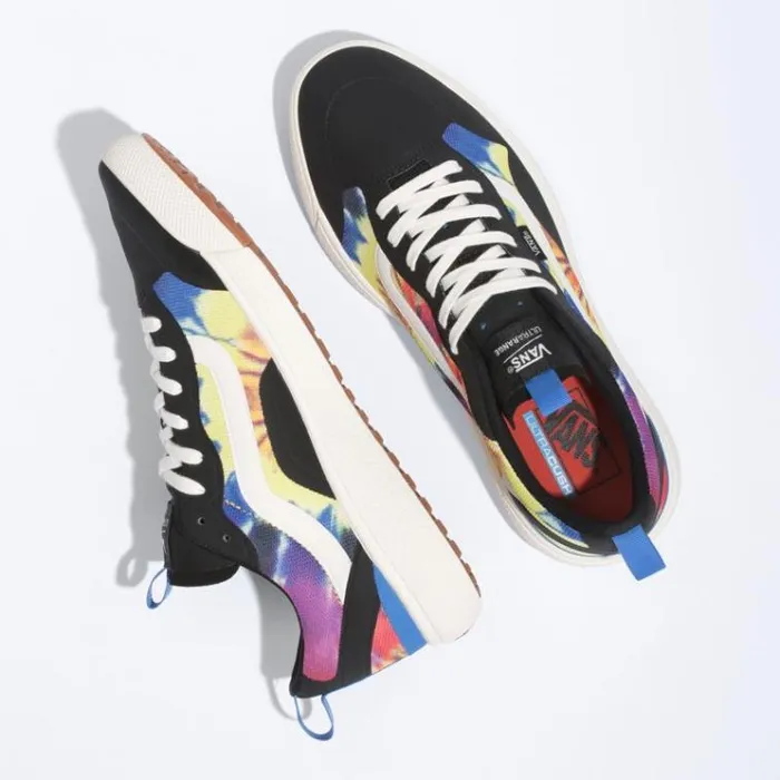 Vans Tie Dye UltraRange EXO BlackMarshmallow MensWomens Surf Vibes Vans Tie Dye UltraRange EXO BlackMarshmallow MensWomens Surf Vibes