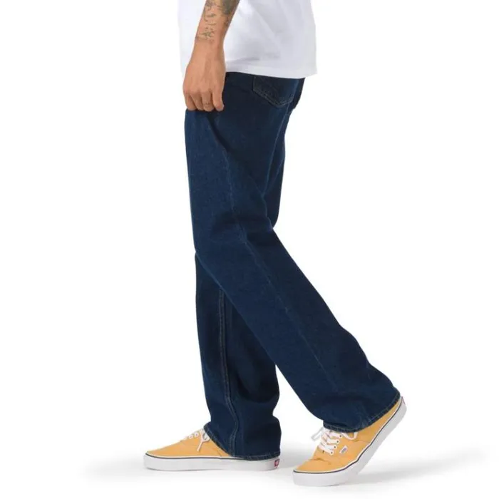Vans V96 AVE Relaxed Carpenter Denim Midnight Rinse Mens Pants and Denim Vans V96 AVE Relaxed Carpenter Denim Midnight Rinse Mens Pants and Denim