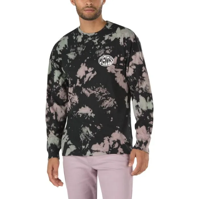 Vans Wall Slide Tie Dye Long Sleeve TShirt Black Tie Dye Mens TShirts and Tanks Vans Wall Slide Tie Dye Long Sleeve TShirt Black Tie Dye Mens TShirts and Tanks