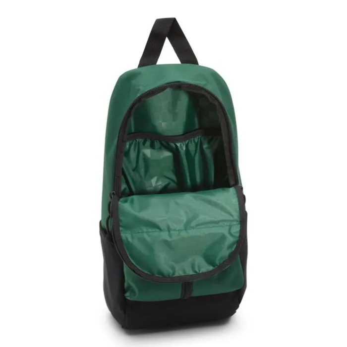 Vans Warp Sling Bag Pine NeedleBlack Mens Backpacks and Bags Vans Warp Sling Bag Pine NeedleBlack Mens Backpacks and Bags