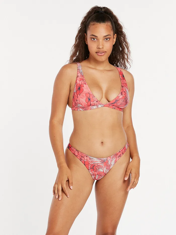 Volcom EcoTrue Swim Sea U Soon Skimpini Bikini Bottom 8211 Pistol Punch Pistol Punch 8211 Womens