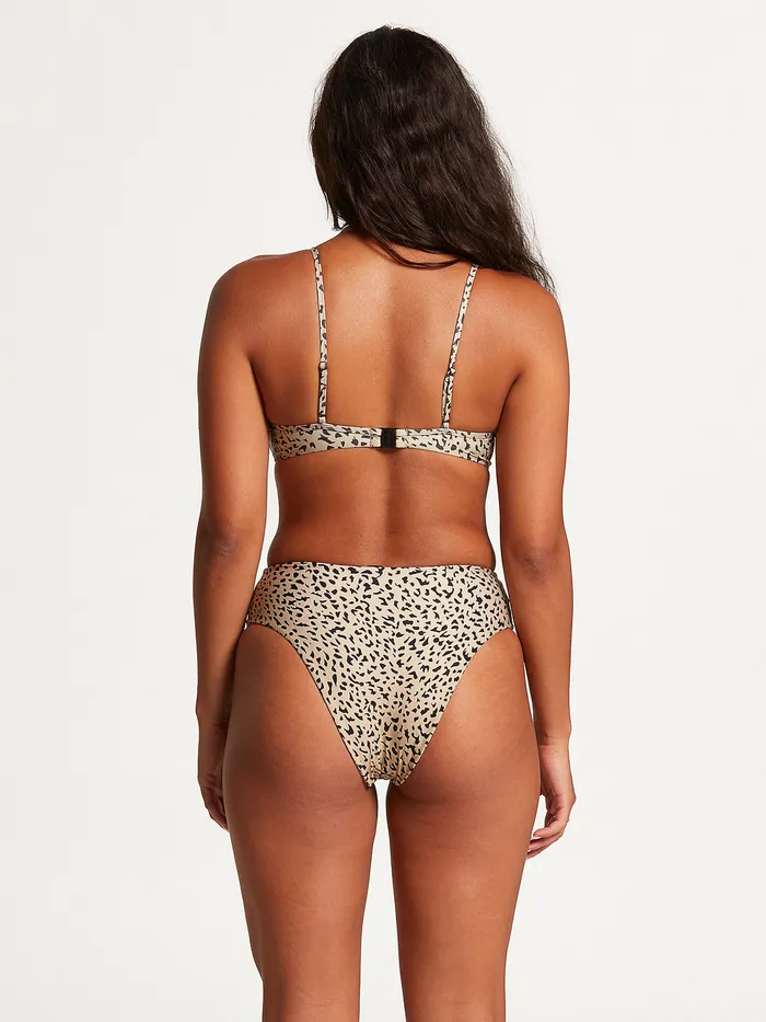 Volcom EcoTrue Swim Ur An Animal Retro Bikini Bottom 8211 Multi Multi 8211 Womens