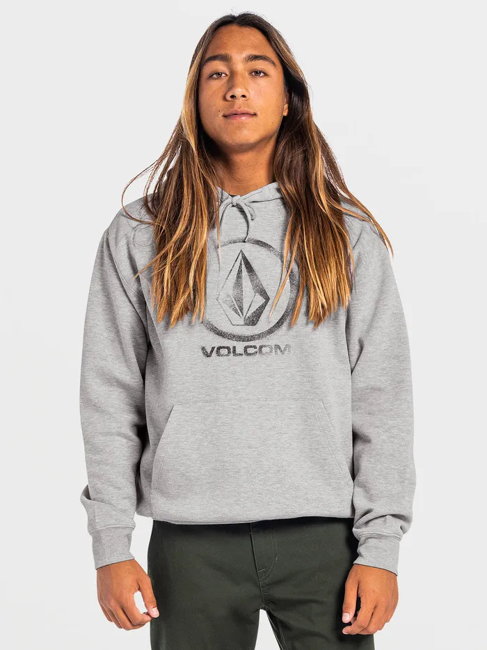 Volcom Hoodies and Sweatshirts Catch 91 Pullover 8211 Heather Grey Heather Grey 8211 Mens Volcom Hoodies and Sweatshirts Catch 91 Pullover 8211 Heather Grey Heather Grey 8211 Mens