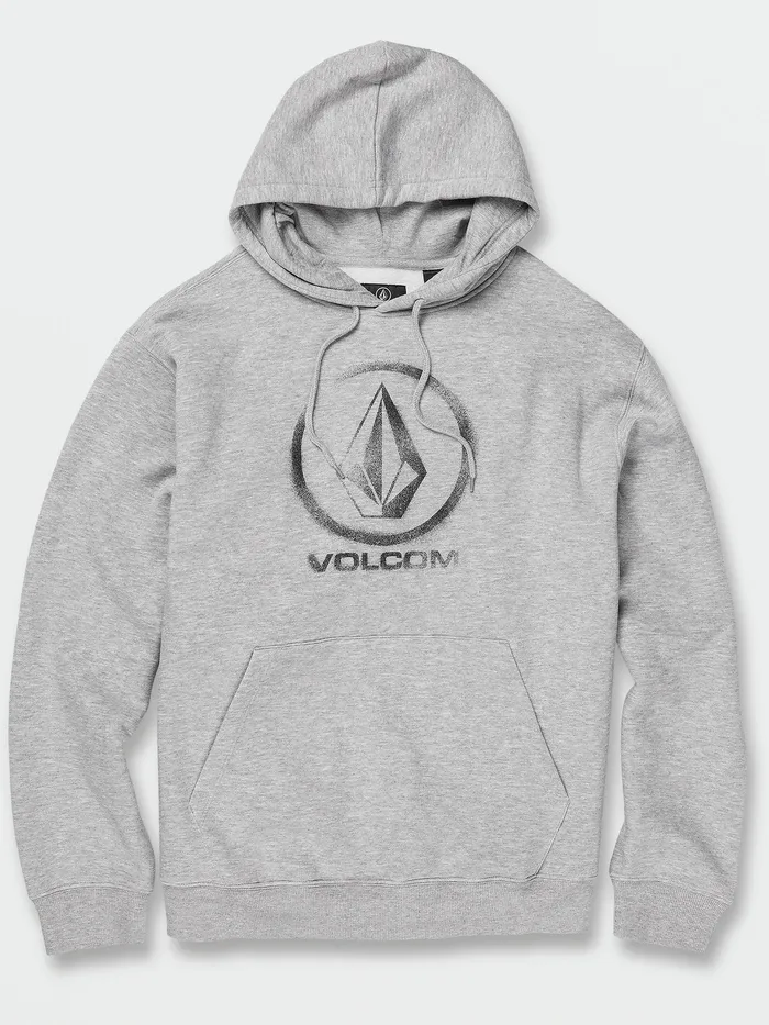Volcom Hoodies and Sweatshirts Catch 91 Pullover 8211 Heather Grey Heather Grey 8211 Mens