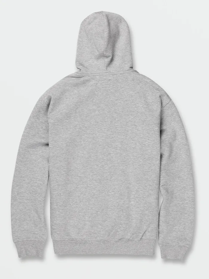 Volcom Hoodies and Sweatshirts Catch 91 Pullover 8211 Heather Grey Heather Grey 8211 Mens