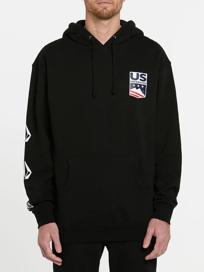 Volcom Hoodies and Sweatshirts Mens USA Deadly Stones Pullover 8211 Black Black 8211 Mens Volcom Hoodies and Sweatshirts Mens USA Deadly Stones Pullover 8211 Black Black 8211 Mens
