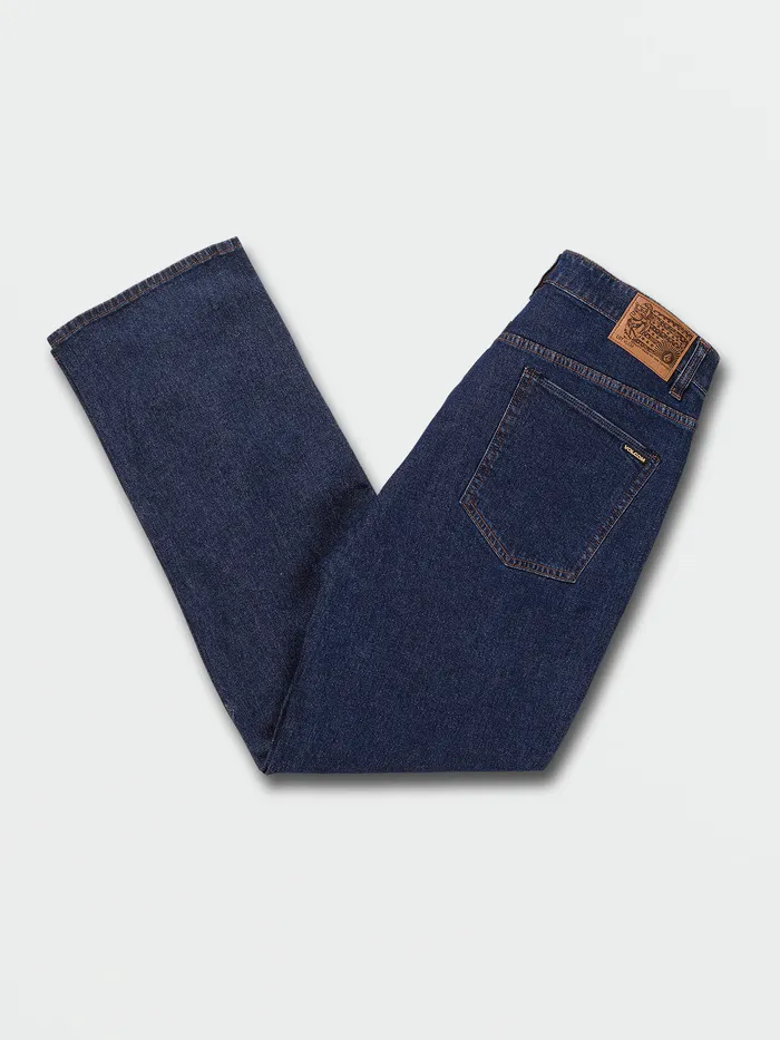 Volcom Jeans Modown Loose Fit Jeans 8211 Dirty Rich Indigo Dirty Rich Indigo 8211 Mens