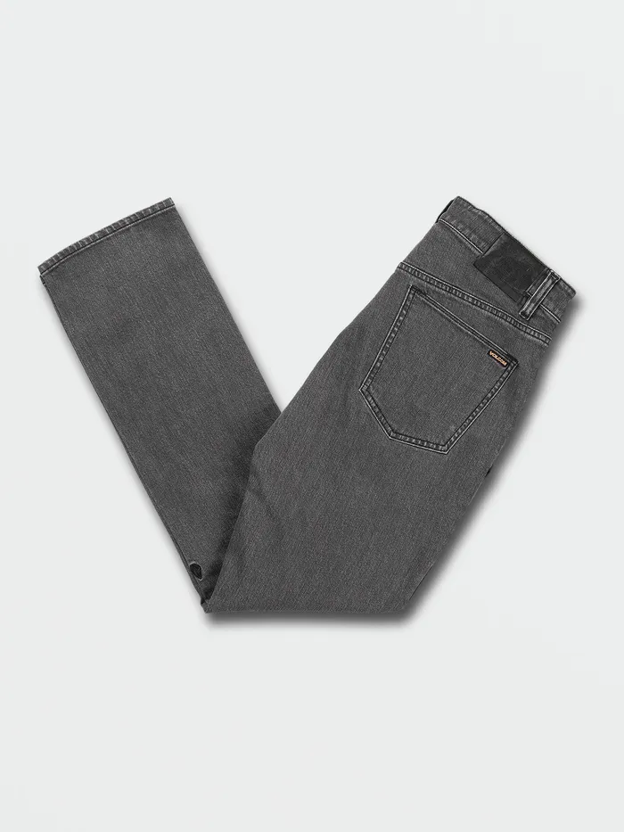 Volcom Jeans Vorta Slim Fit Jeans 8211 Easy Enzyme Grey Easy Enzyme Grey 8211 Mens