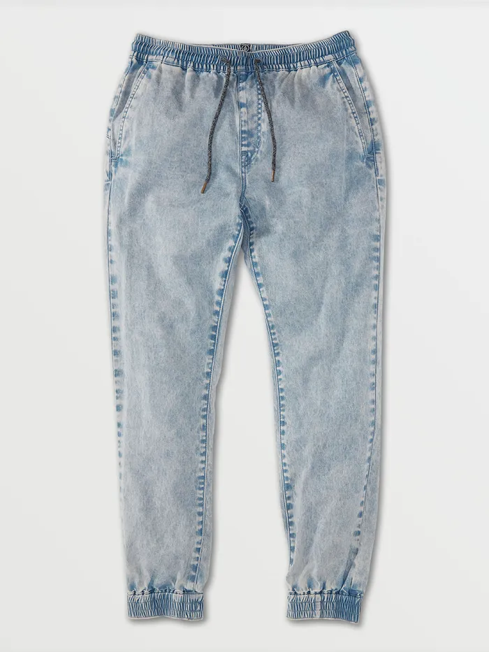 Volcom Pants Frickin Slim Jogger Pants 8211 Cloud Blue Cloud Blue 8211 Mens