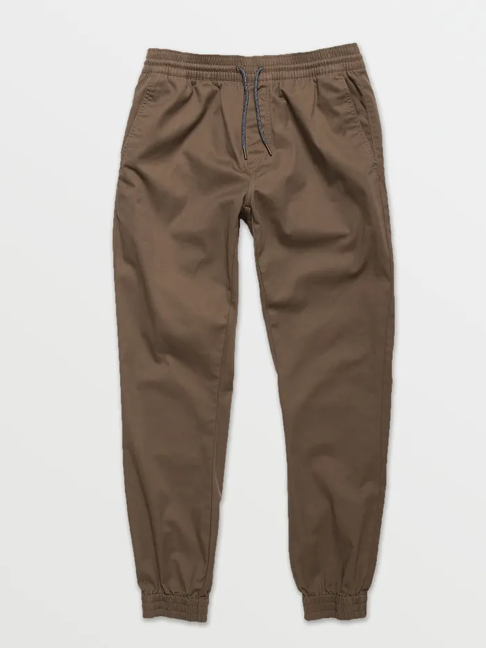 Volcom Pants Frickin Slim Jogger Pants 8211 Mushroom Mushroom 8211 Mens