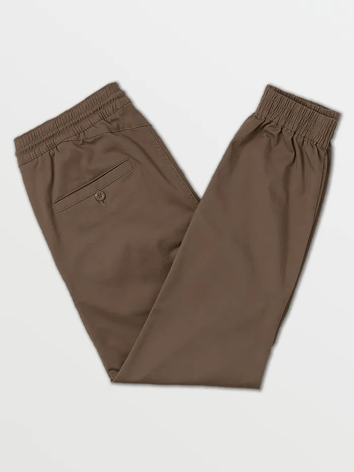Volcom Pants Frickin Slim Jogger Pants 8211 Mushroom Mushroom 8211 Mens