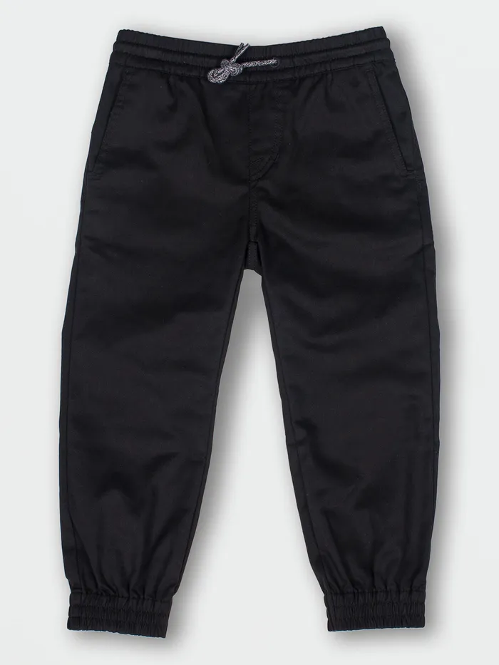 Volcom Pants Little Boys Frickin Slim Jogger Pants 8211 Black Black 8211 Boys