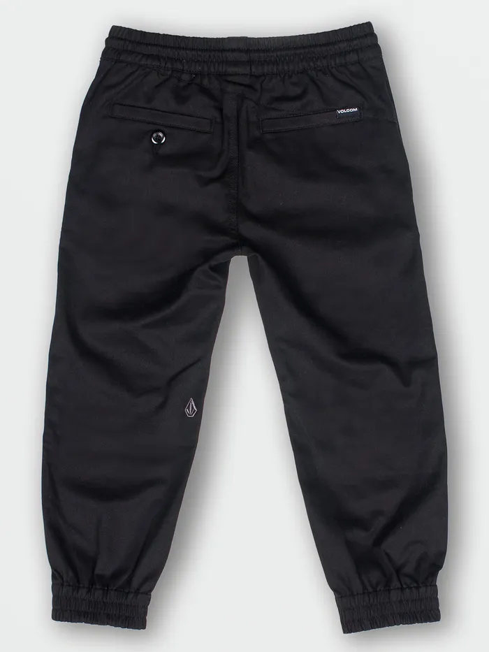 Volcom Pants Little Boys Frickin Slim Jogger Pants 8211 Black Black 8211 Boys