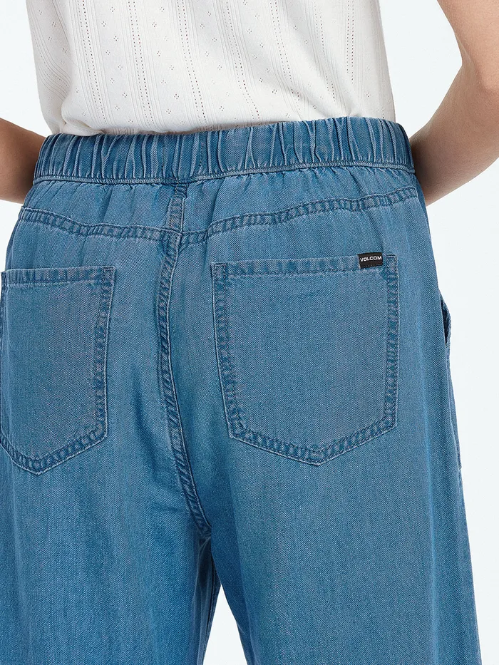 Volcom Pants Sunday Strut Pant 8211 Airforce Blue Airforce Blue 8211 Womens