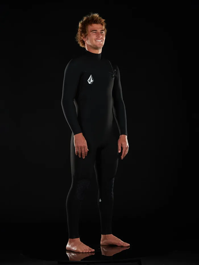 Volcom Rashguards Modulator 32mm Chest Zip Wetsuit 8211 Black Black 8211 Mens