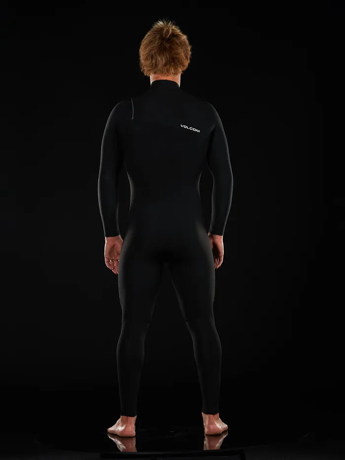 Volcom Rashguards Modulator 32mm Chest Zip Wetsuit 8211 Black Black 8211 Mens