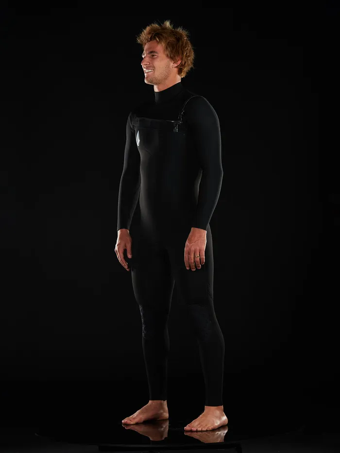 Volcom Rashguards Modulator 32mm Chest Zip Wetsuit 8211 Black Black 8211 Mens