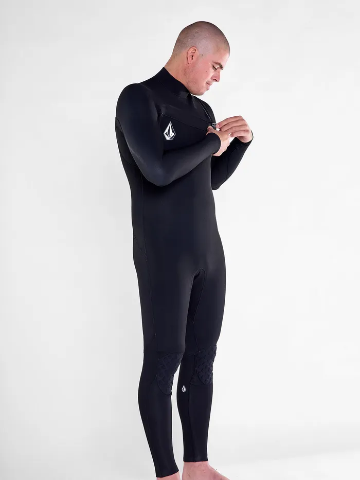 Volcom Rashguards Modulator 32mm Chest Zip Wetsuit 8211 Black Black 8211 Mens