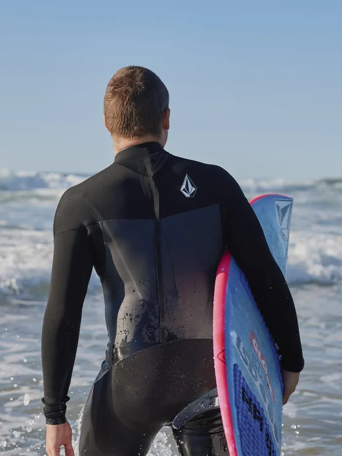 Volcom Rashguards Modulator 43mm Back Zip Wetsuit 8211 Black Black 8211 Mens