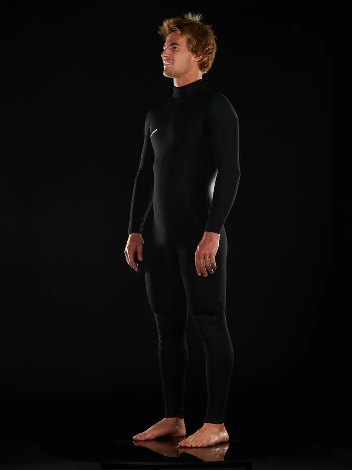 Volcom Rashguards Modulator 43mm Back Zip Wetsuit 8211 Black Black 8211 Mens