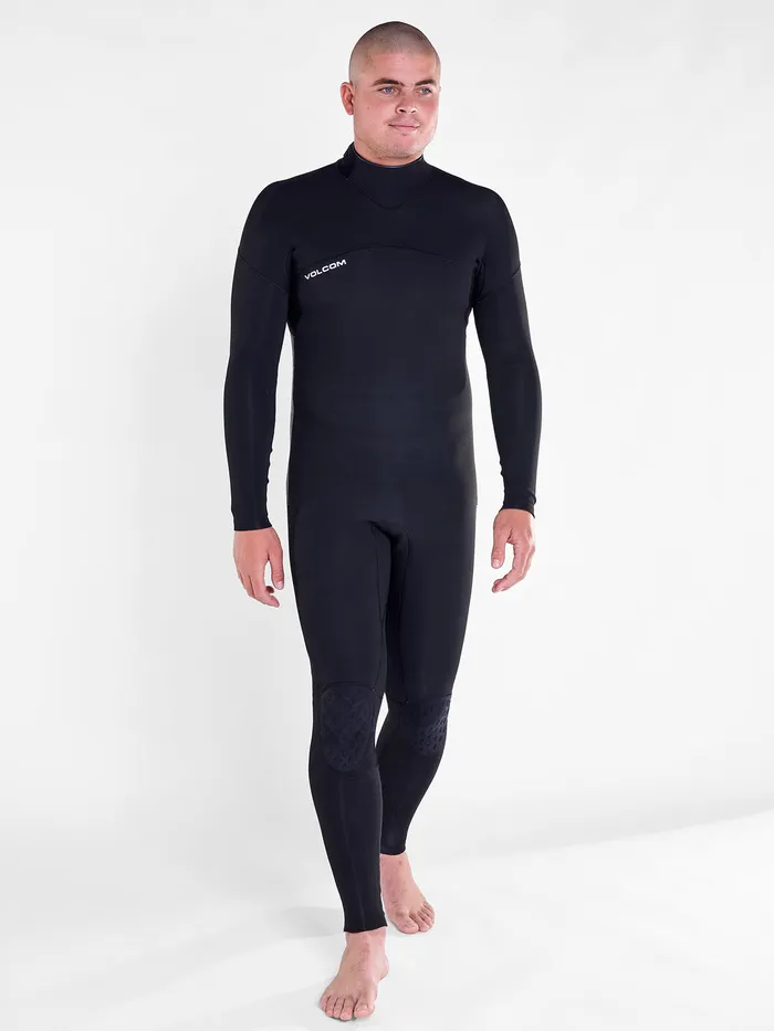 Volcom Rashguards Modulator 43mm Back Zip Wetsuit 8211 Black Black 8211 Mens