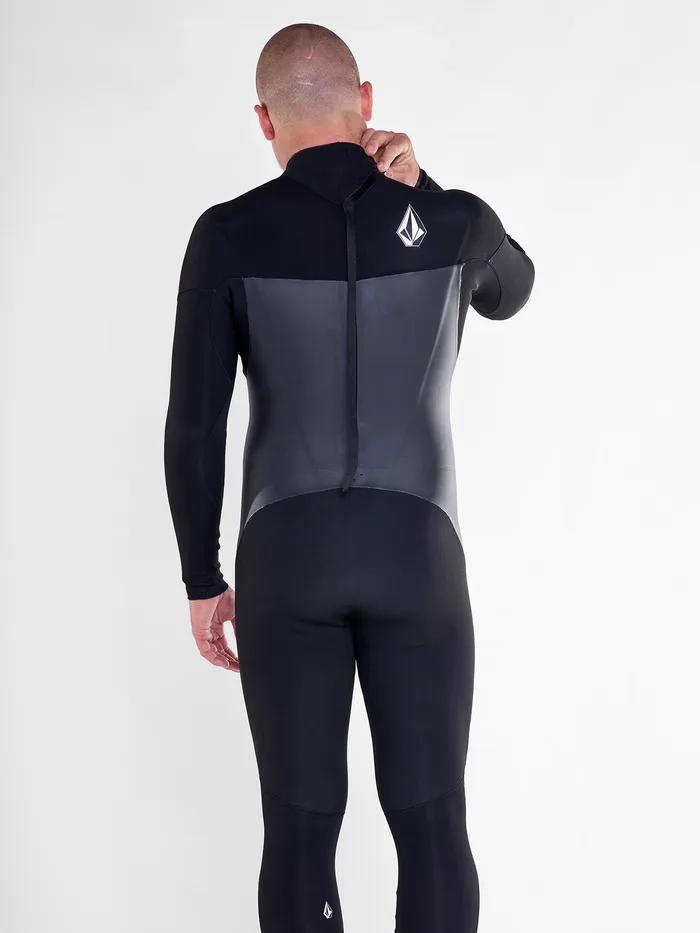 Volcom Rashguards Modulator 43mm Back Zip Wetsuit 8211 Black Black 8211 Mens