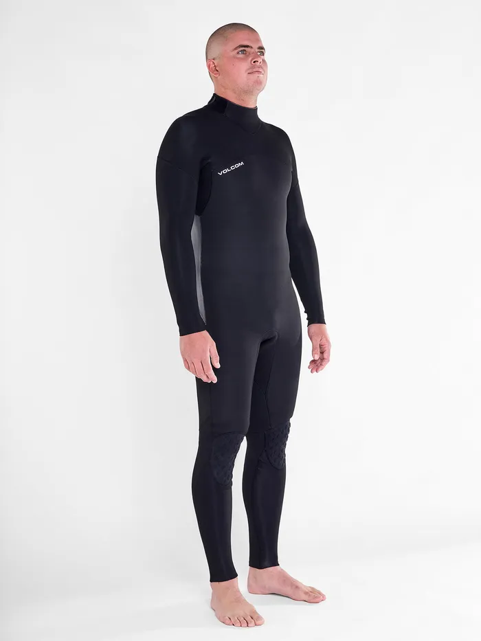 Volcom Rashguards Modulator 43mm Back Zip Wetsuit 8211 Black Black 8211 Mens