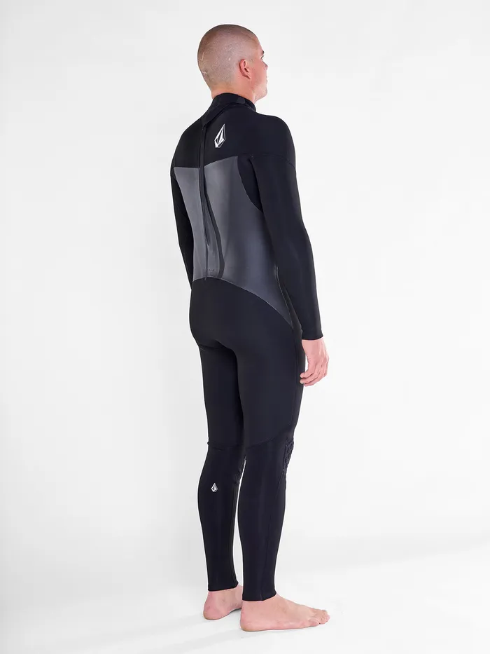 Volcom Rashguards Modulator 43mm Back Zip Wetsuit 8211 Black Black 8211 Mens