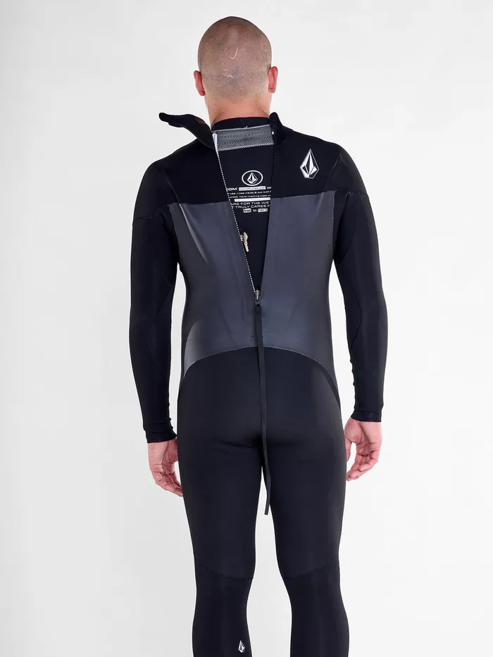 Volcom Rashguards Modulator 43mm Back Zip Wetsuit 8211 Black Black 8211 Mens