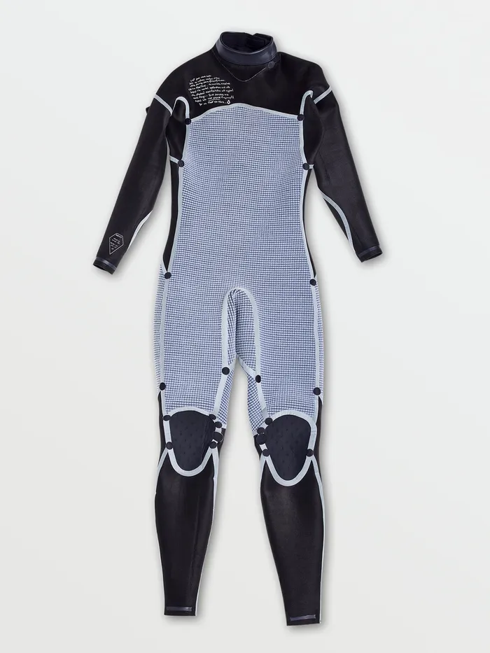 Volcom Rashguards Modulator 43mm Back Zip Wetsuit 8211 Black Black 8211 Mens