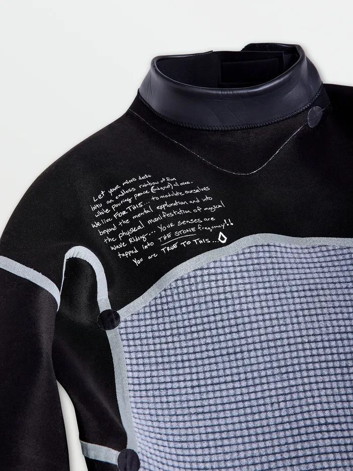 Volcom Rashguards Modulator 43mm Back Zip Wetsuit 8211 Black Black 8211 Mens