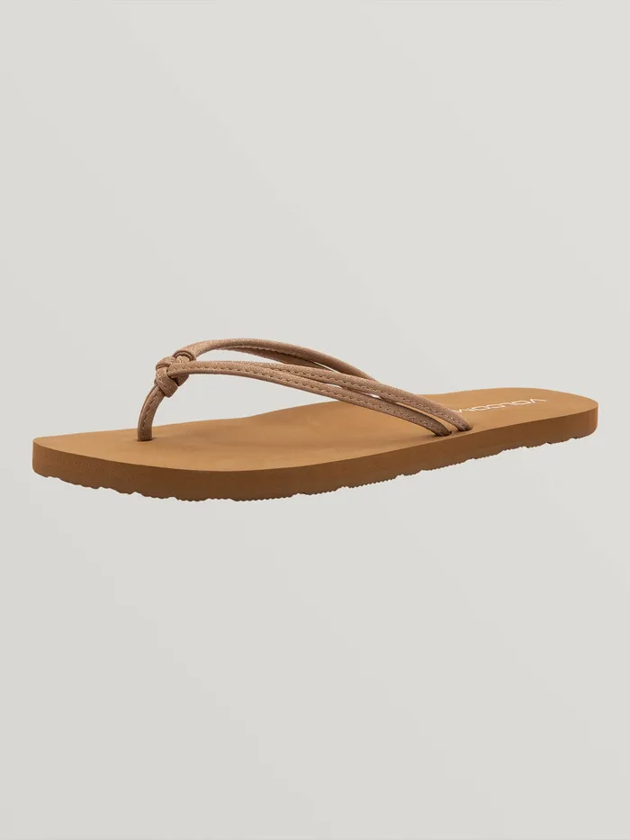 Volcom Sandals Forever And Ever Ii Sandal 8211 Tan Tan 8211 Womens