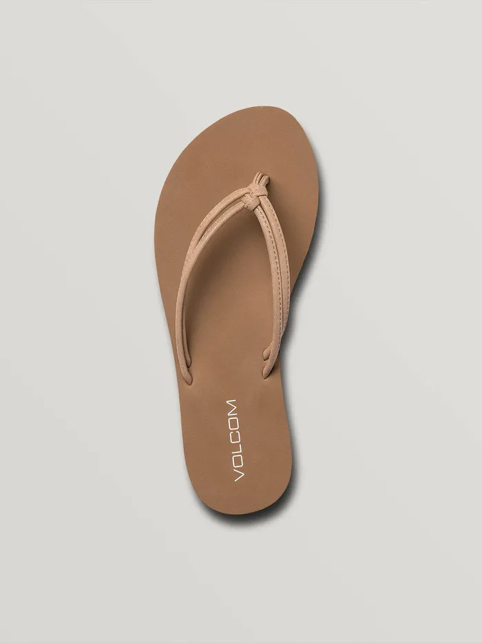 Volcom Sandals Forever And Ever Ii Sandal 8211 Tan Tan 8211 Womens