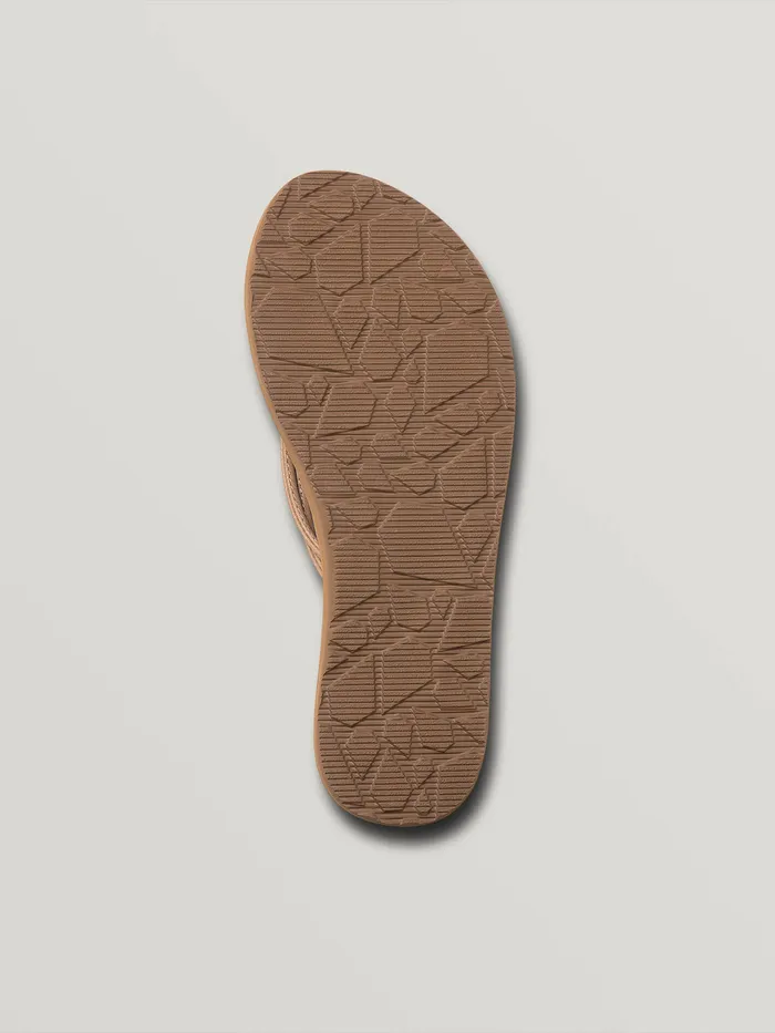 Volcom Sandals Forever And Ever Ii Sandal 8211 Tan Tan 8211 Womens