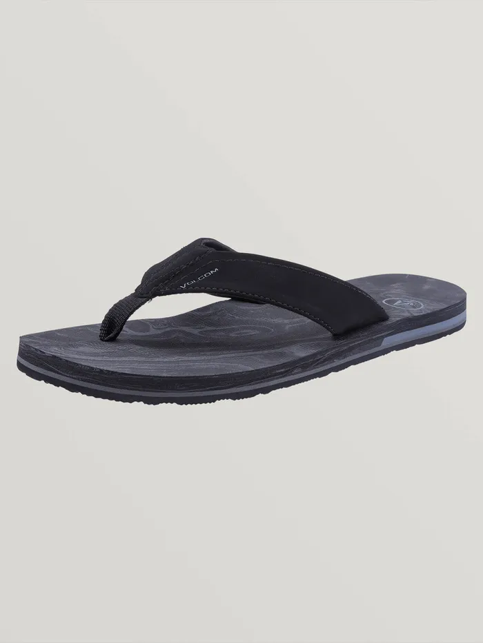 Volcom Sandals Victor Sandals 8211 Grey Blue Grey Blue 8211 Mens