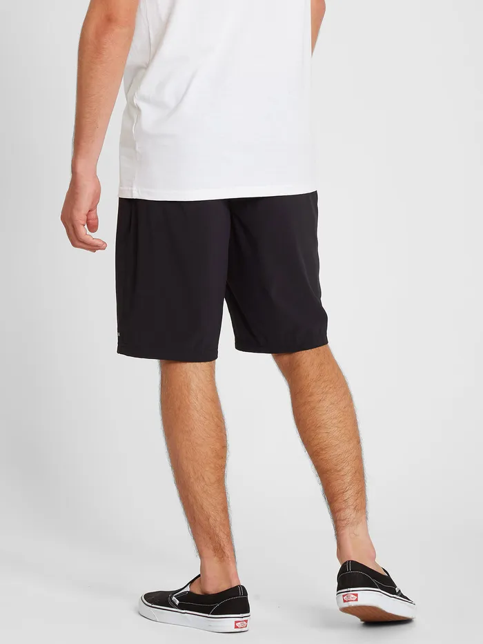 Volcom Shorts Bohnes Hybrid Shorts 8211 Black Black 8211 Mens