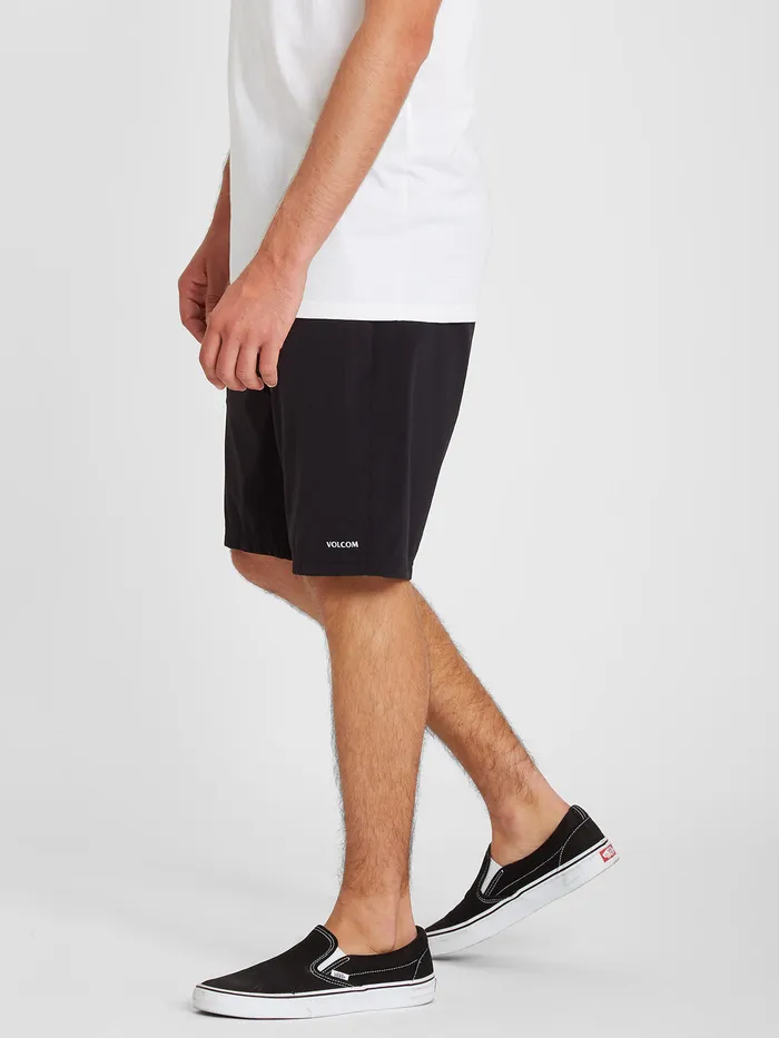 Volcom Shorts Bohnes Hybrid Shorts 8211 Black Black 8211 Mens