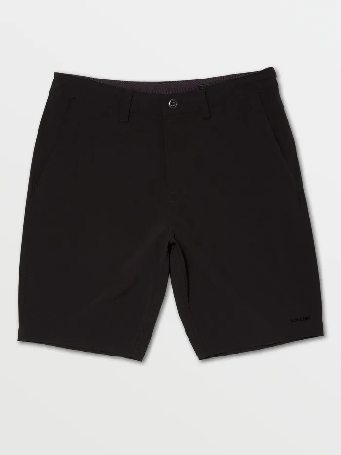 Volcom Shorts Bohnes Hybrid Shorts 8211 Black Black 8211 Mens