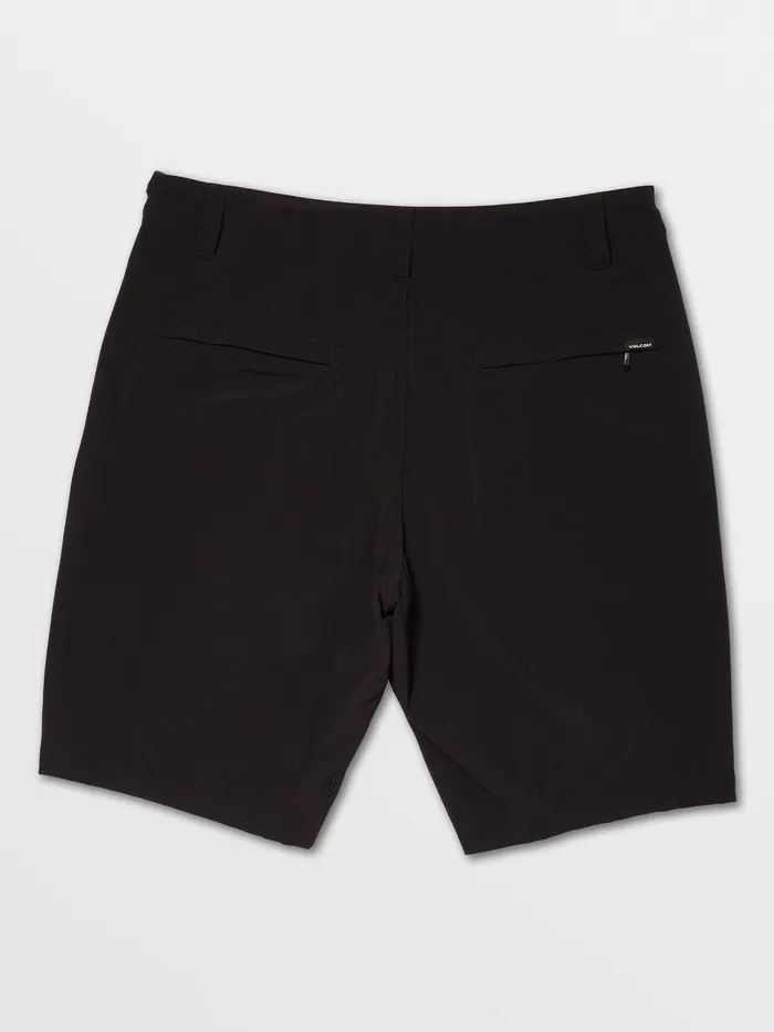 Volcom Shorts Bohnes Hybrid Shorts 8211 Black Black 8211 Mens