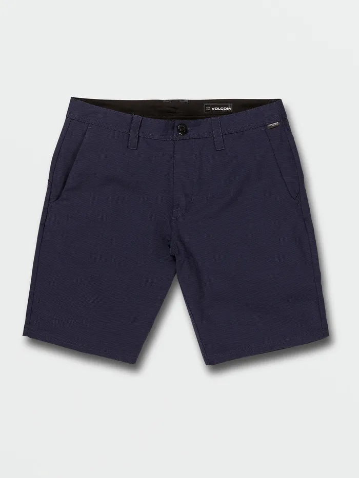 Volcom Shorts Frickin Cross Shred Slub Shorts 8211 Lotus Blue Lotus Blue 8211 Mens