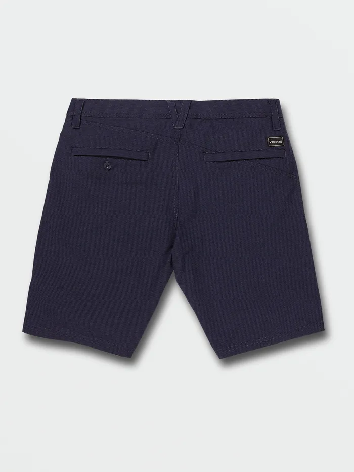 Volcom Shorts Frickin Cross Shred Slub Shorts 8211 Lotus Blue Lotus Blue 8211 Mens