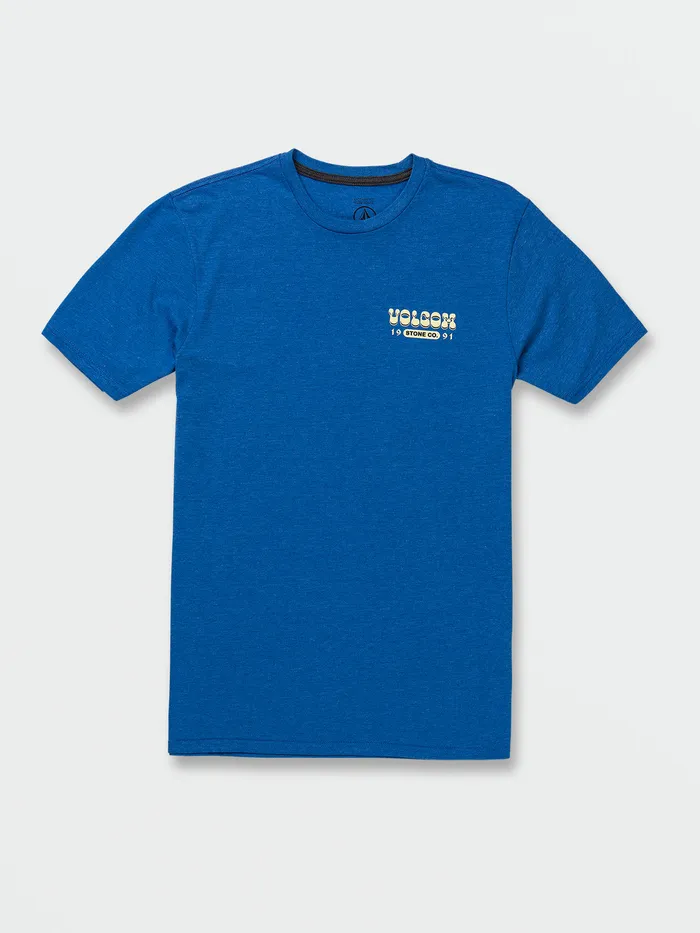 Volcom TShirts and Tanks Anchord Short Sleeve Tee 8211 Royal Royal 8211 Mens