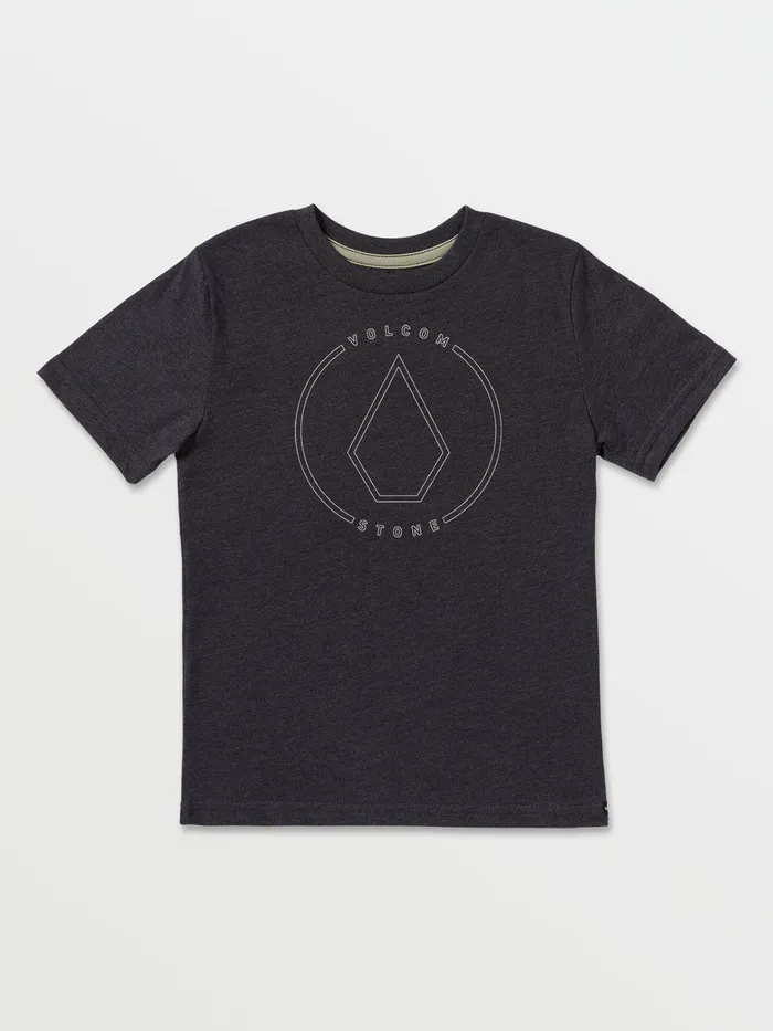 Volcom TShirts and Tanks Big Boys Rim Stone Short Sleeve Tee 8211 Heather Black Heather Black 8211 Boys Volcom TShirts and Tanks Big Boys Rim Stone Short Sleeve Tee 8211 Heather Black Heather Black 8211 Boys