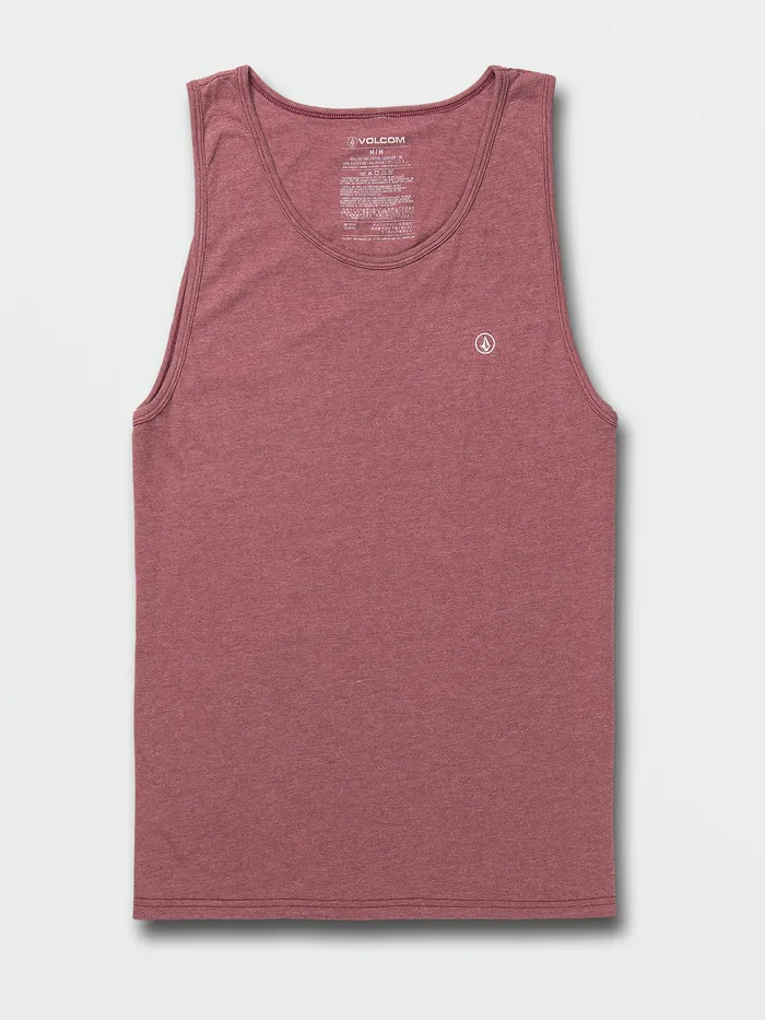 Volcom TShirts and Tanks Solid Heather Tank 8211 Port Heather Port Heather 8211 Mens