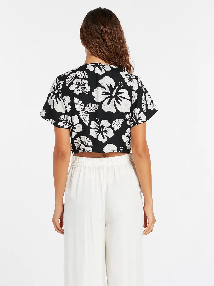 Volcom Tops Coco Ho Skillz Top 8211 Black White Black White 8211 Womens