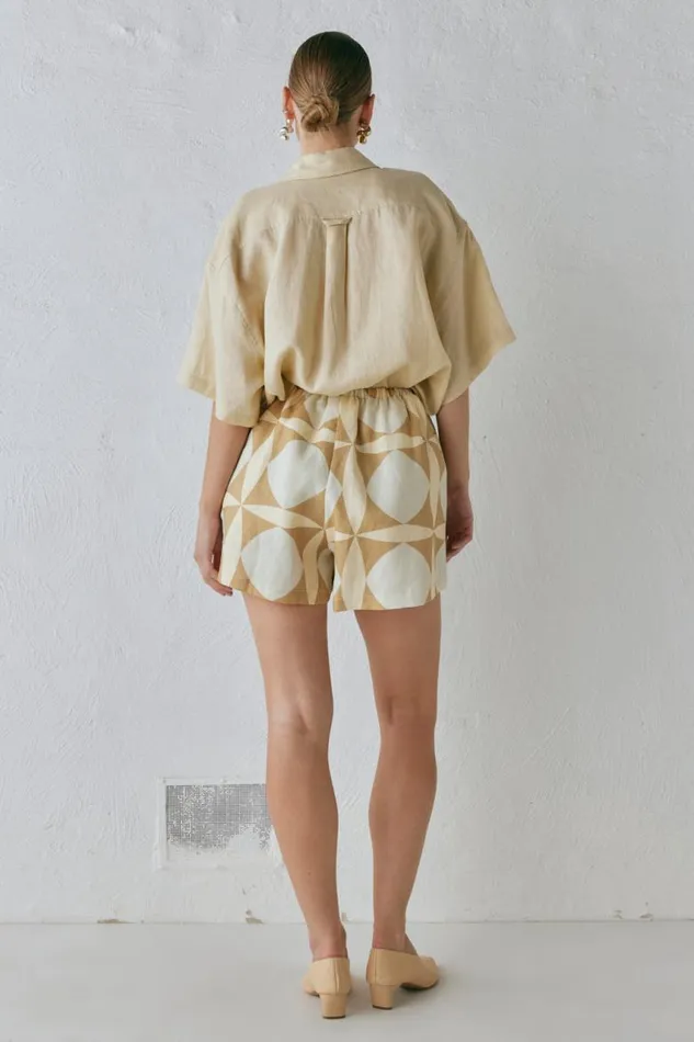 VRG GRL Annika Linen Shorts Scope Women Sets